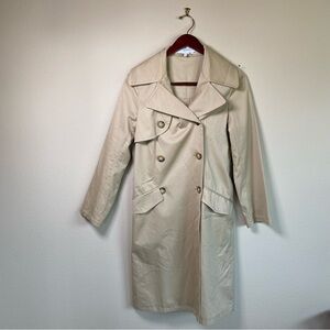 Chaiken Profile Double-Breasted Trench Coat